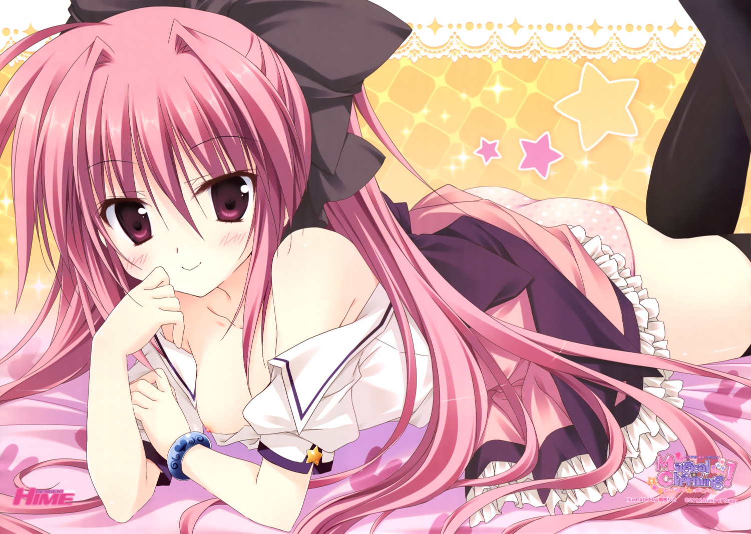 korie_riko lump_of_sugar magical_charming! nipples no_bra orietta_chrono_istarica_ginasteele pantsu thighhighs