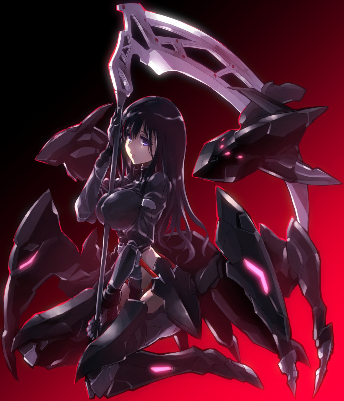 alice_gear_aegis armor bodysuit erect_nipples ishiyumi kagome_misaki weapon