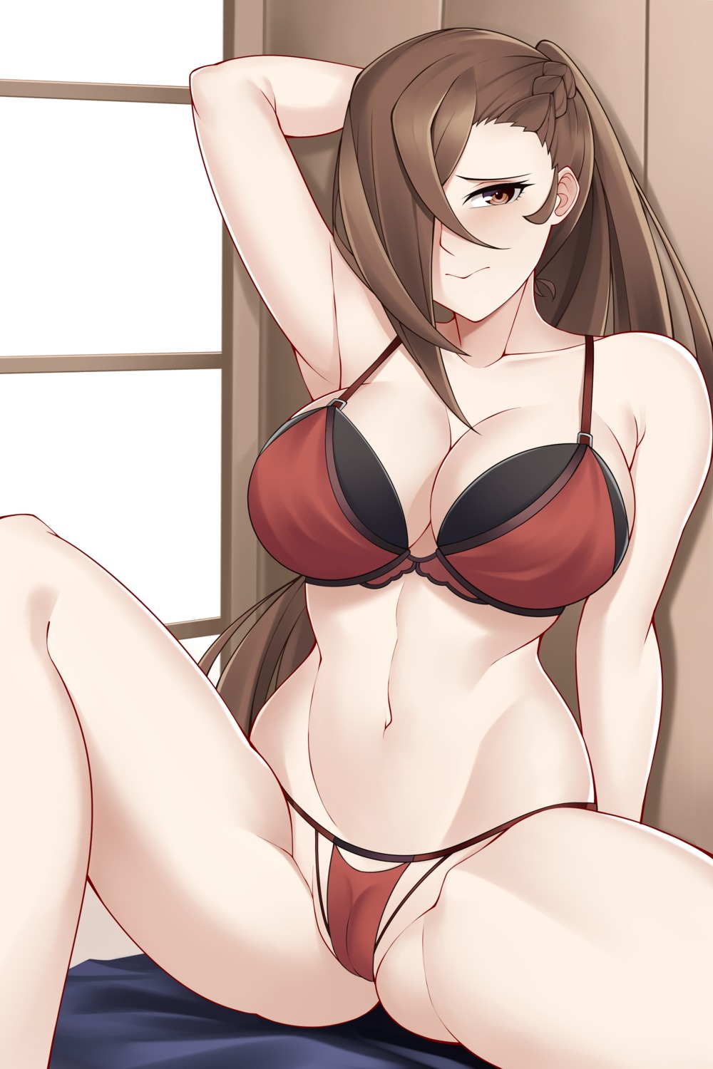 aslindsamure bra cameltoe fire_emblem_if kagerou_(fire_emblem_if) pantsu