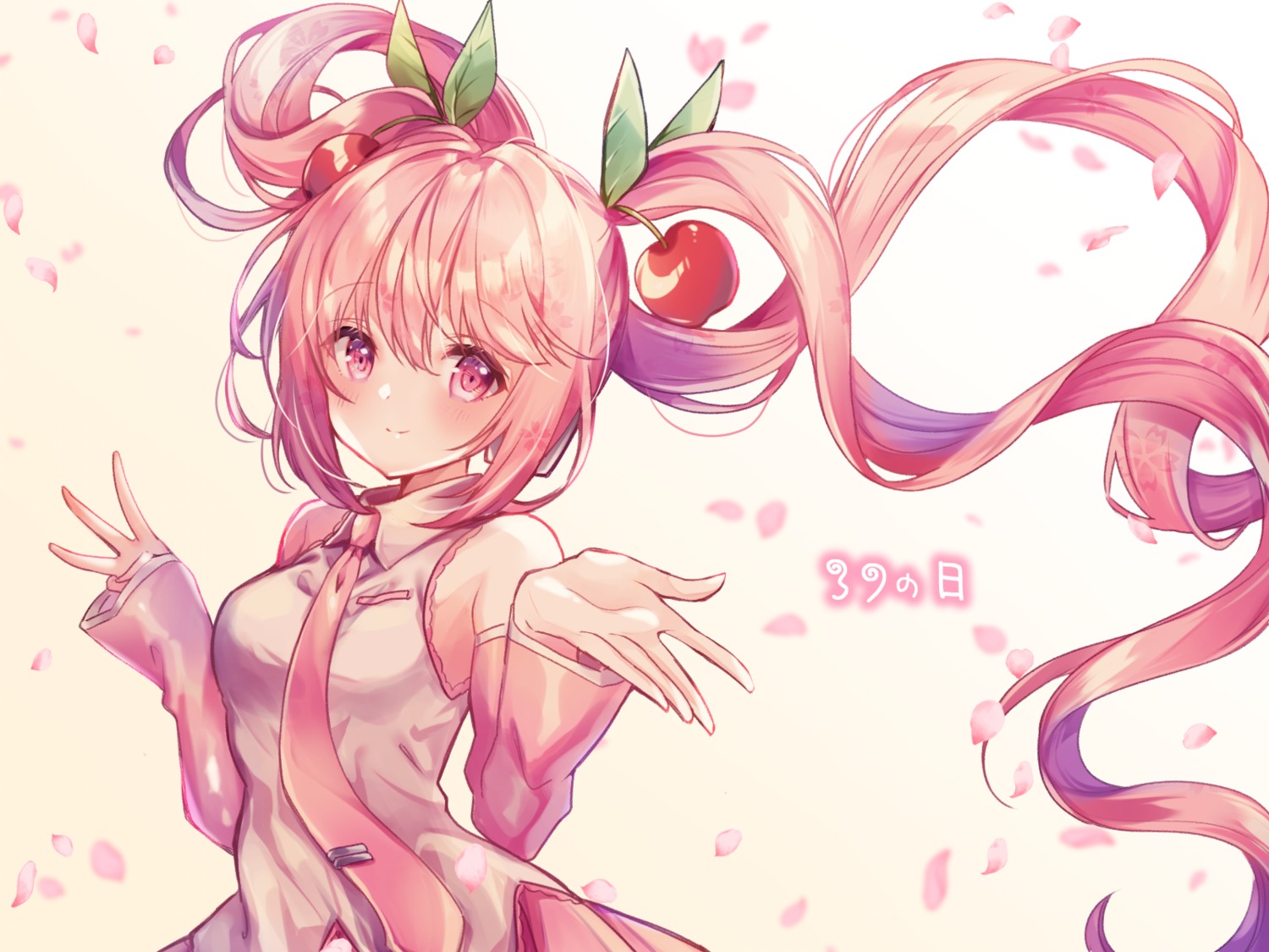 hatsune_miku miyakoto sakura_miku vocaloid