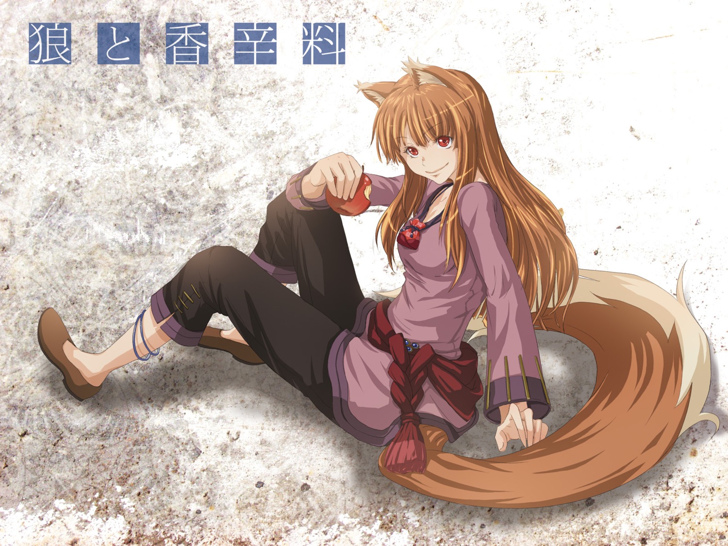 animal_ears holo k2pudding spice_and_wolf tail