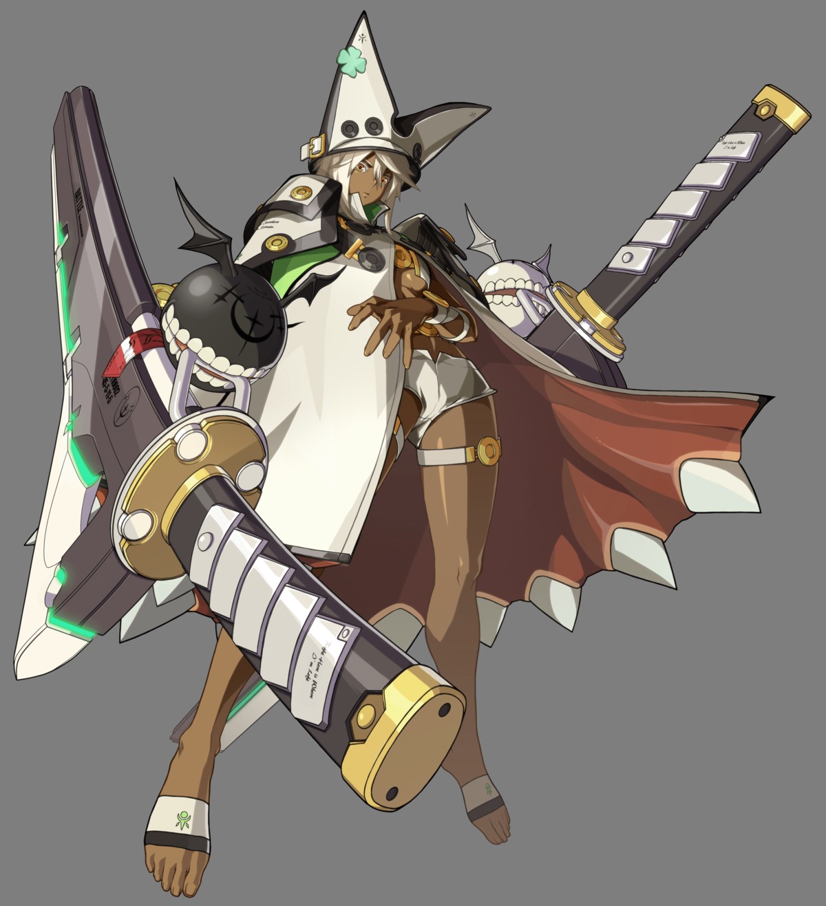 garter guilty_gear guilty_gear_xrd_revelator no_bra ramlethal_valentine sword transparent_png