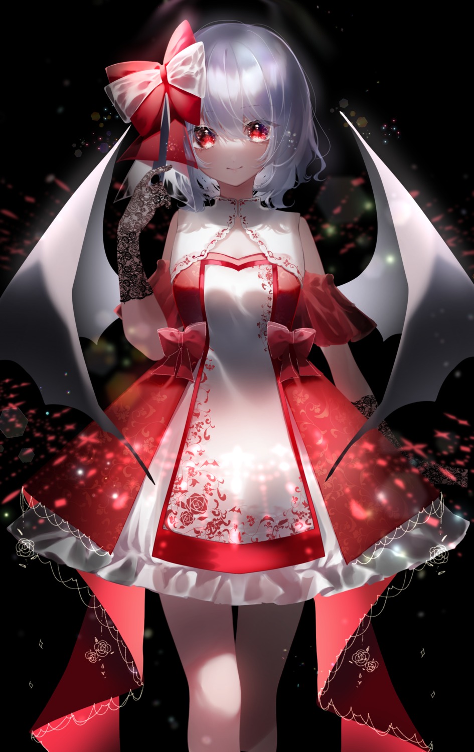 dress remilia_scarlet touhou wings yukia_(yukia_777)