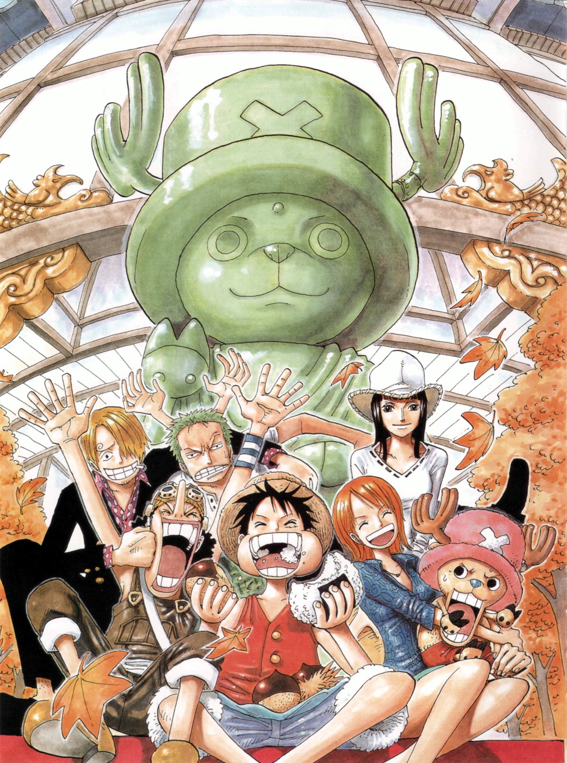 oda eiichirou one piece monkey d luffy nami nico robin roronoa zoro tony  tony chopper usopp vinsmoke sanji | #127055 | yande.re