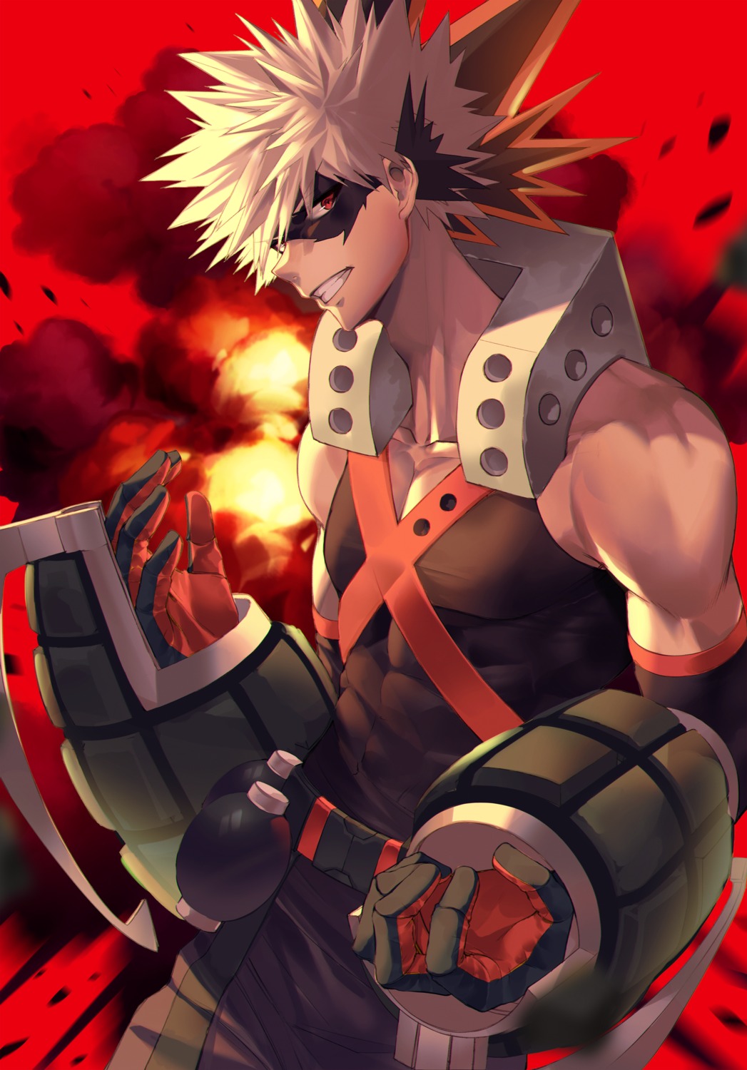 bakugou_katsuki boku_no_hero_academia kinty male