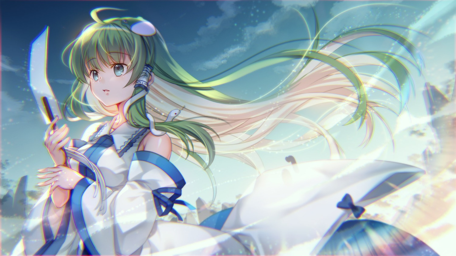 capura_lin kochiya_sanae touhou