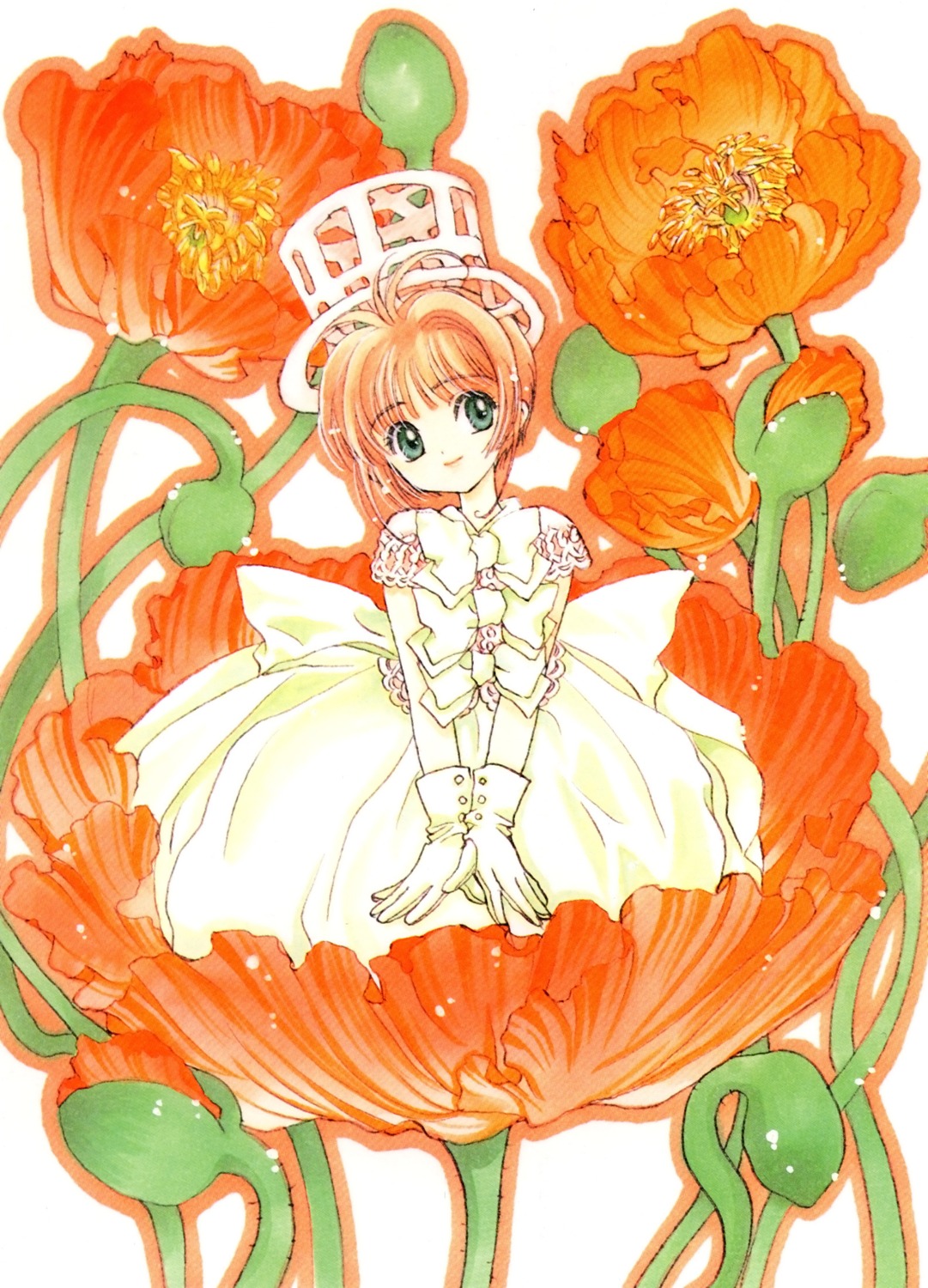 card_captor_sakura clamp jpeg_artifacts kinomoto_sakura possible_duplicate