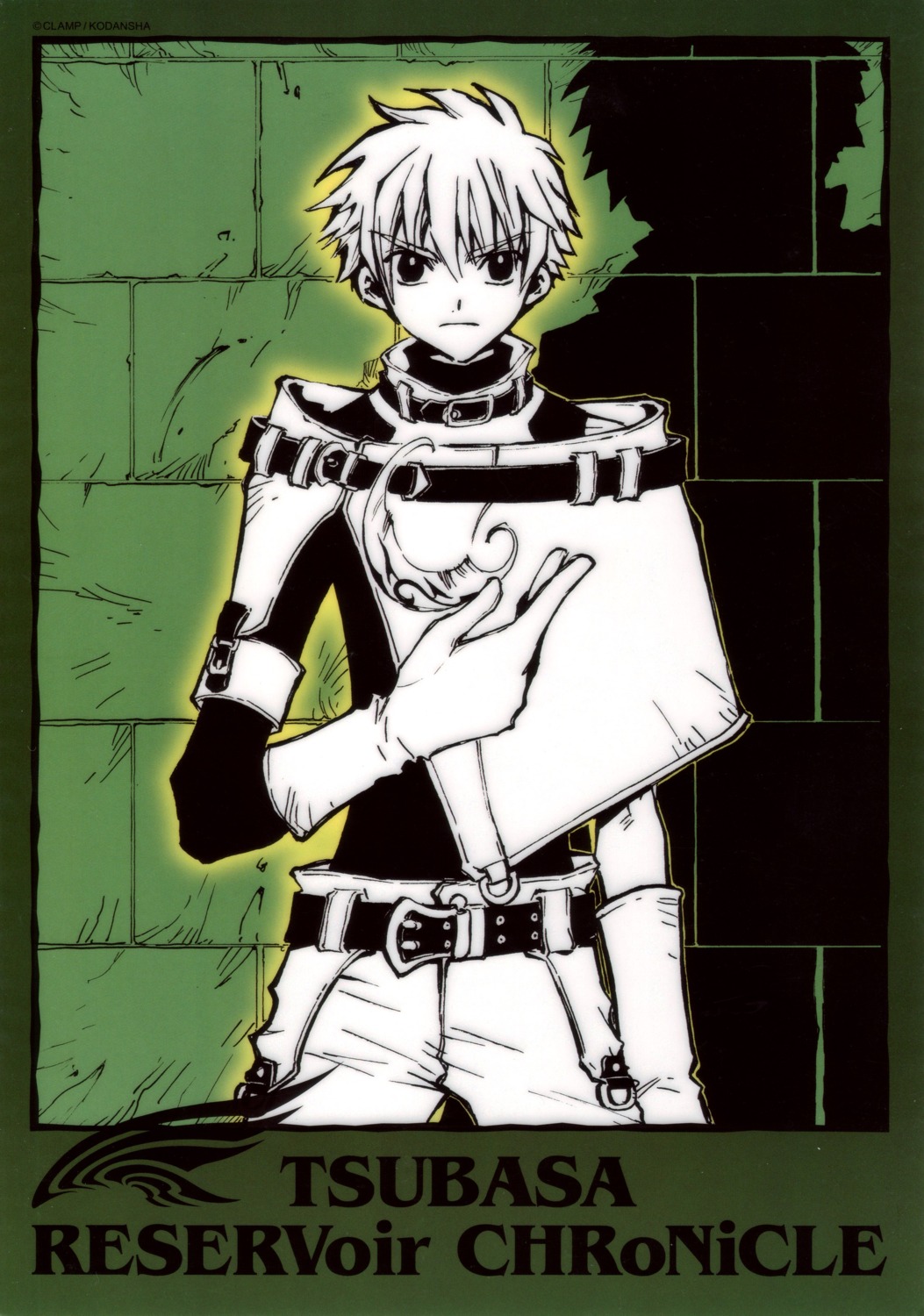 clamp li_syaoran male monochrome tsubasa_reservoir_chronicle