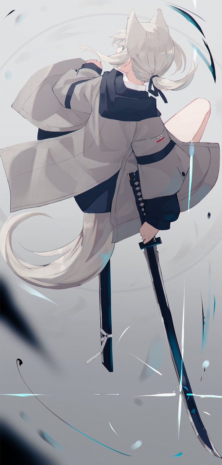 animal_ears nagishiro_mito sword tail