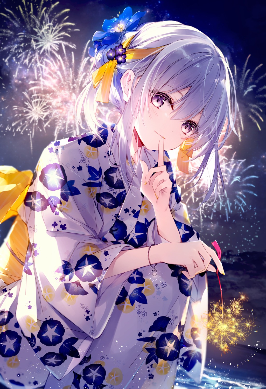 emori_miku_project ezuki_luna mochizuki_shiina yukata