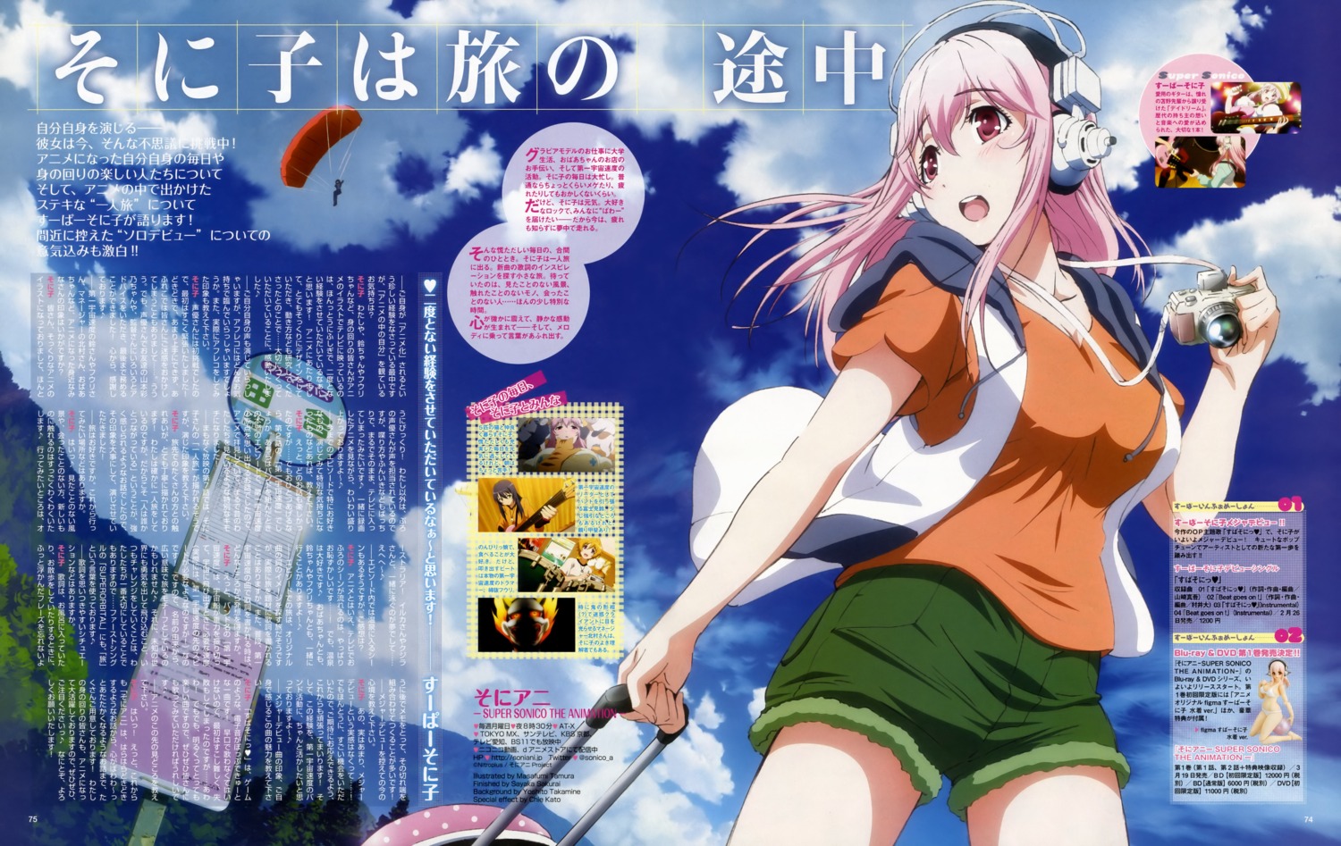 headphones sonico super_sonico tamura_masafumi