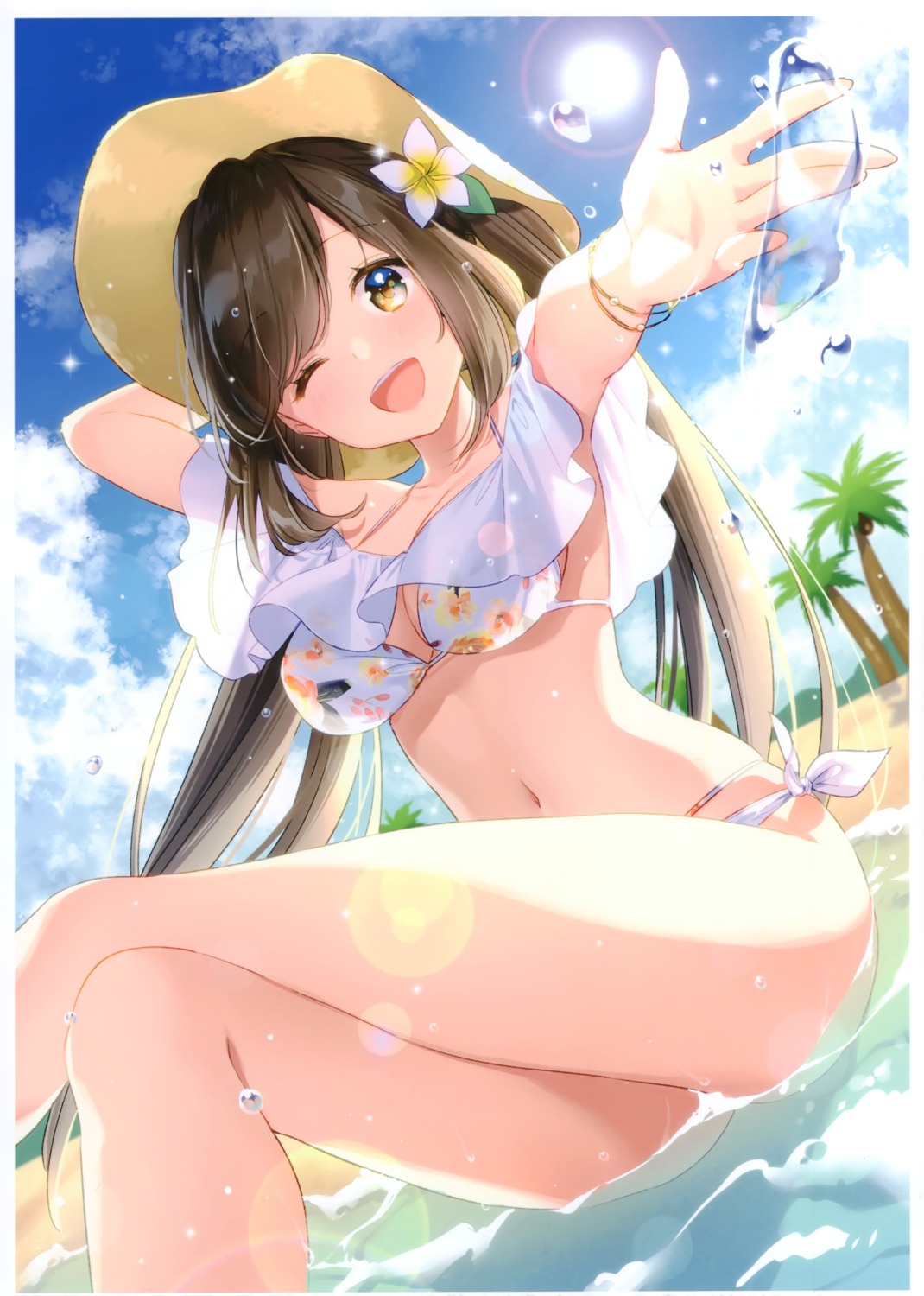 masuishi_kinoto swimsuits wet