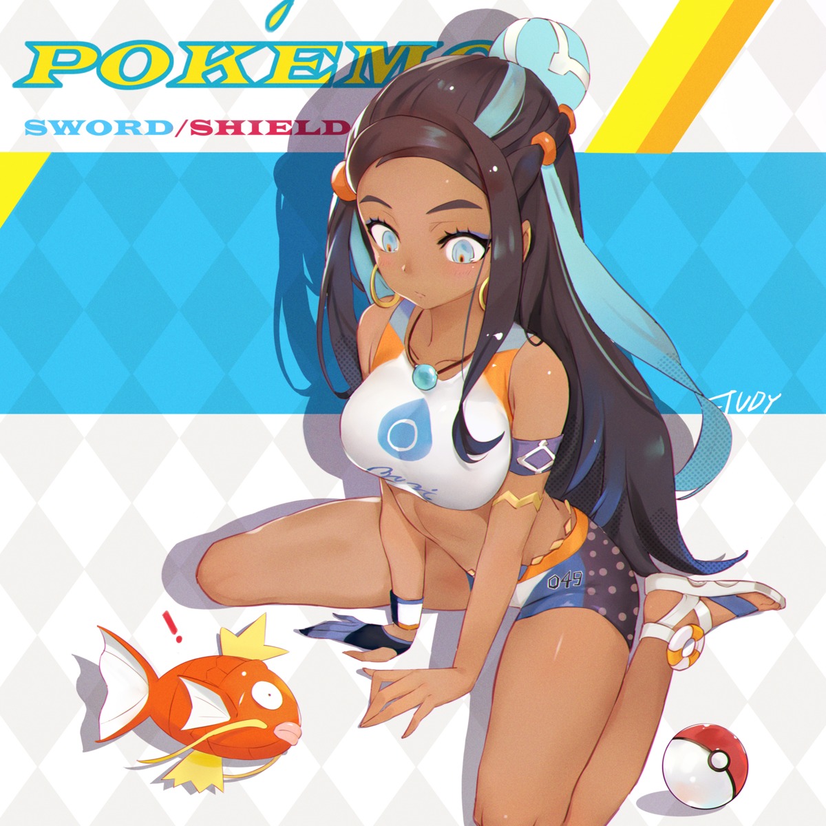 bike_shorts jiujiuyatou_(yayanzz) pokemon pokemon_swsh rurina_(pokemon)