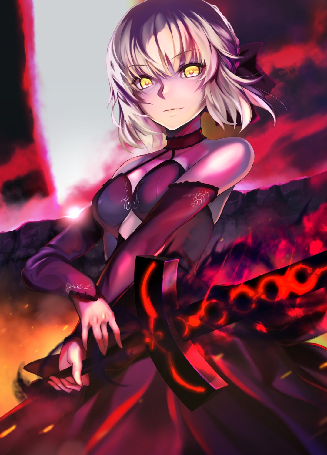 ep (emio parn) fate/grand order fate/stay night saber saber alter ...