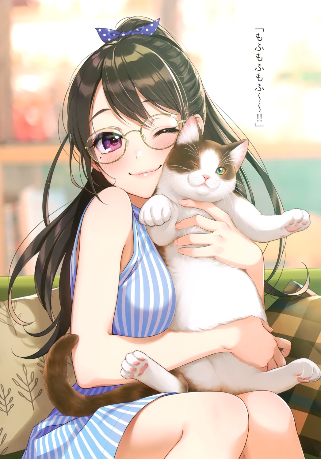 canvas_(morikura_en) dress megane morikura_en neko