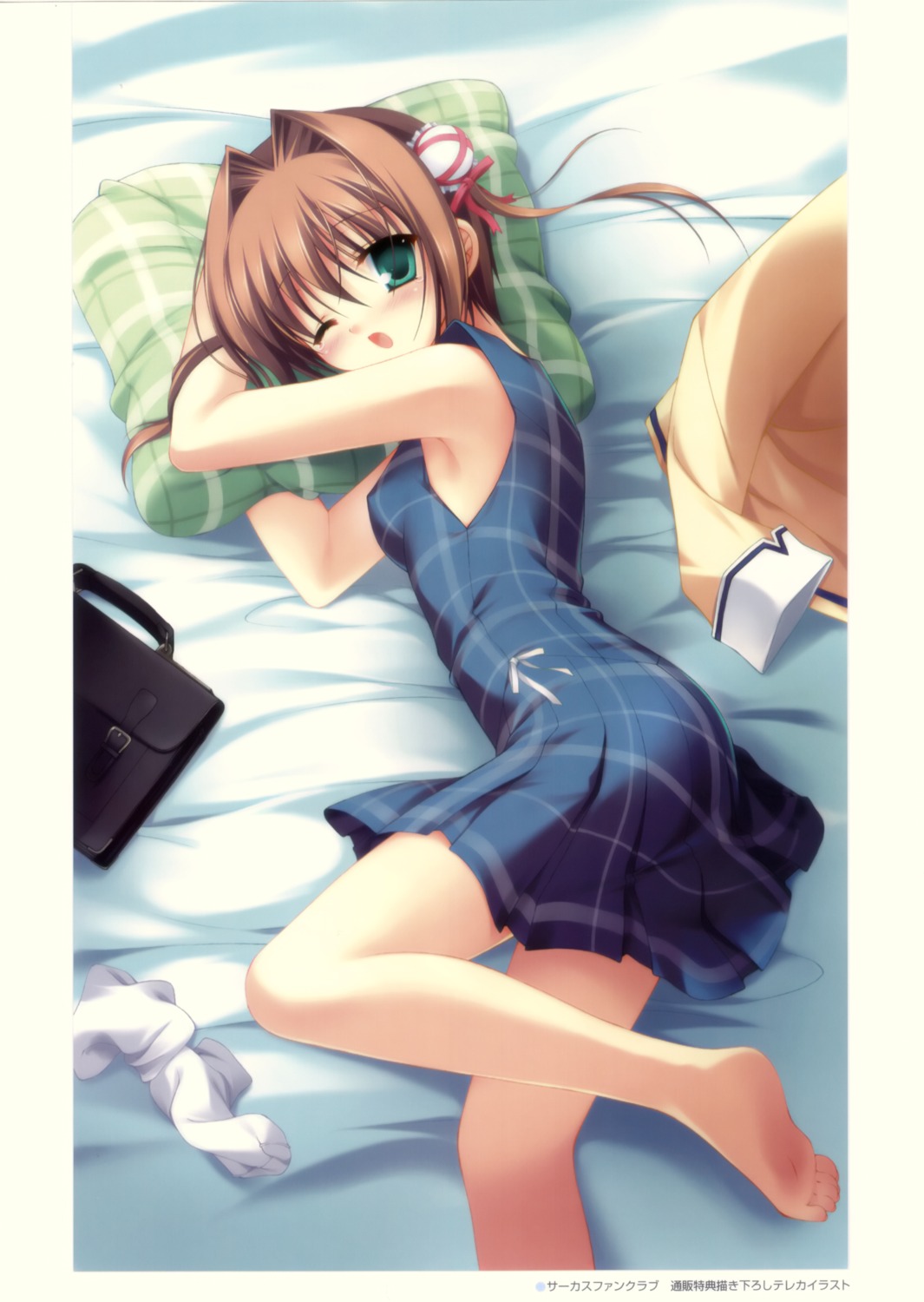 asakura_yume circus da_capo da_capo_(series) da_capo_ii dress erect_nipples fixed tanihara_natsuki