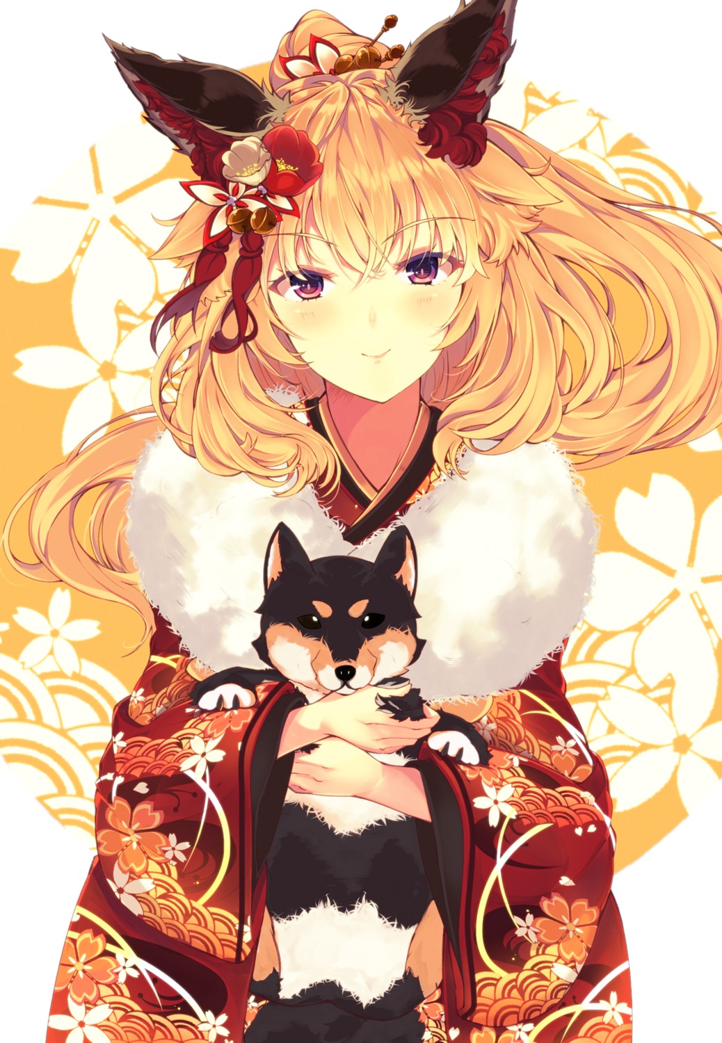 animal_ears kimono mikususannda