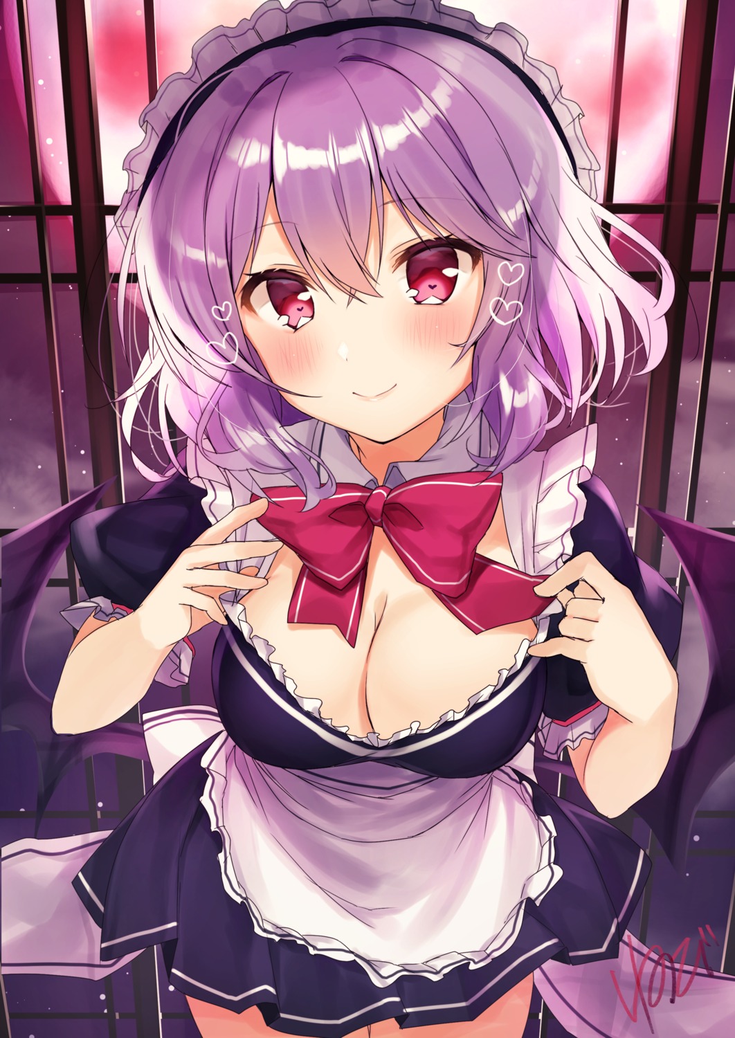 maid nenobi_(nenorium) no_bra remilia_scarlet touhou