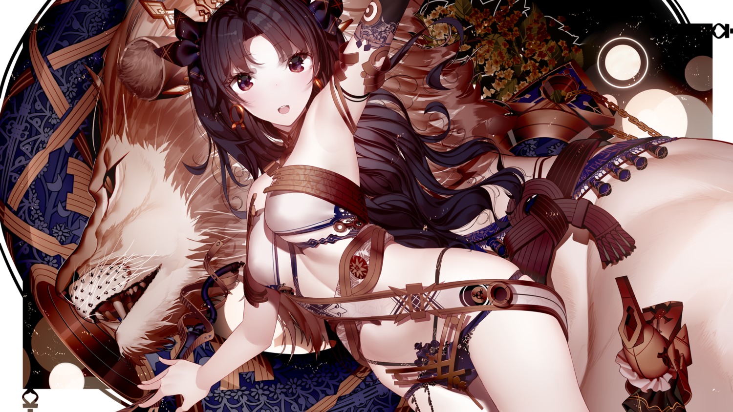 atha_(leejuiping) bikini_armor fate/grand_order heels ishtar_(fate/grand_order) wallpaper