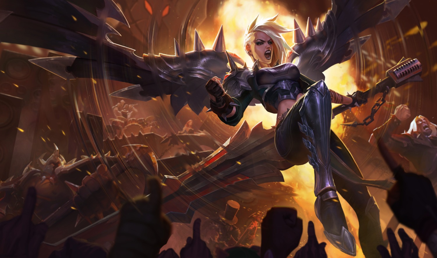 armor kayle league_of_legends sword tagme wings