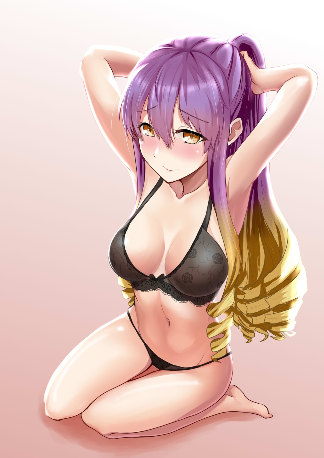 bra c.rabbit cleavage hijiri_byakuren pantsu touhou