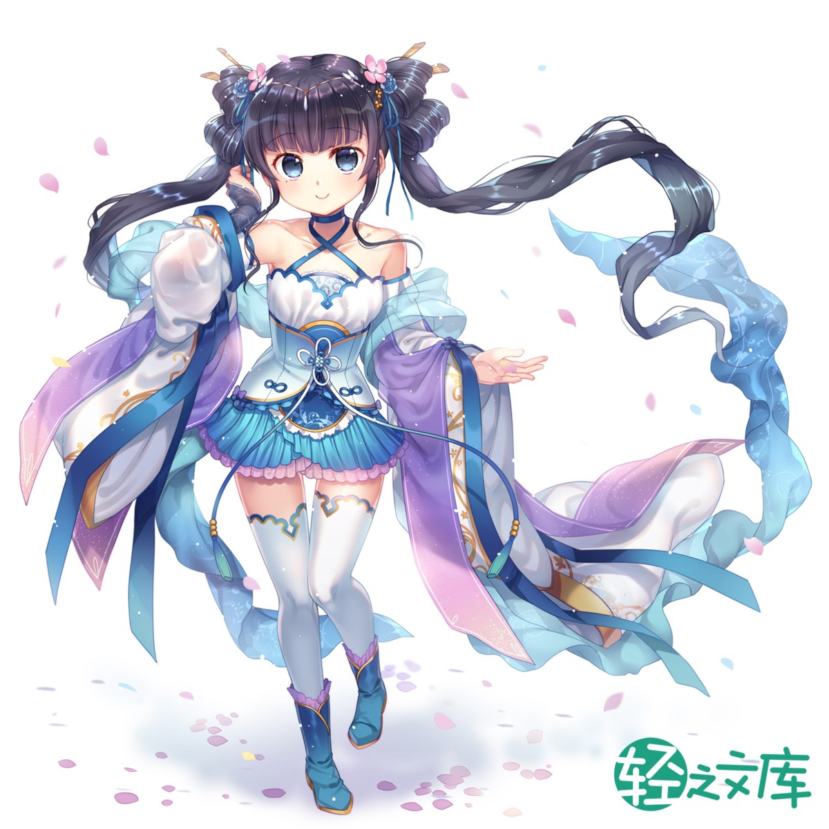 asian_clothes capura_lin thighhighs trap xiugemeidexian