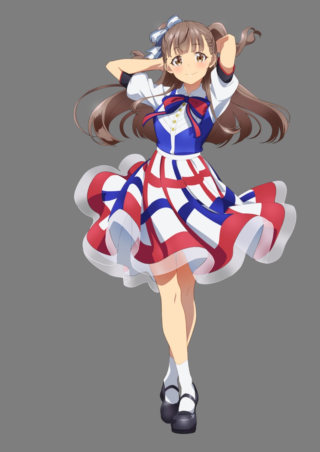 see_through shine_post skirt_lift tamaki_kyouka transparent_png uniform