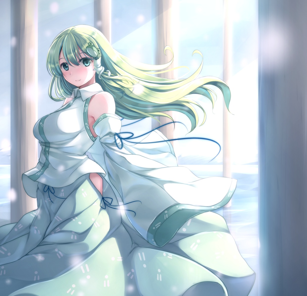 kochiya_sanae nicoby touhou