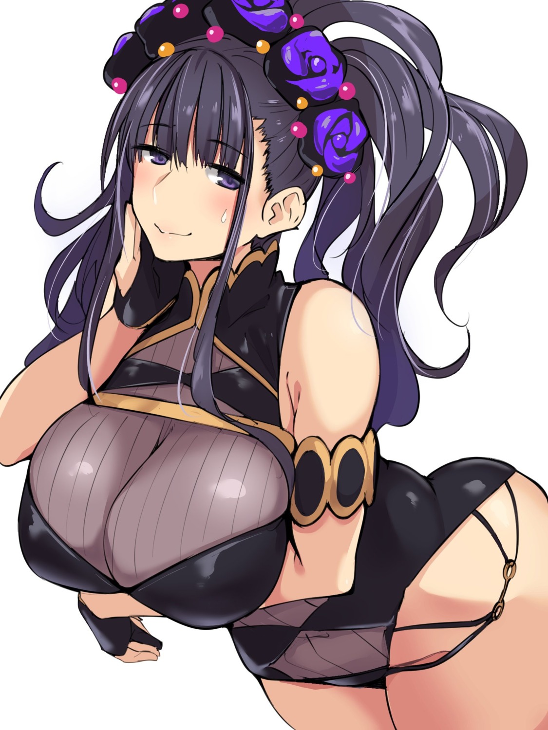 fate/grand_order kuronyan murasaki_shikibu_(fate) swimsuits