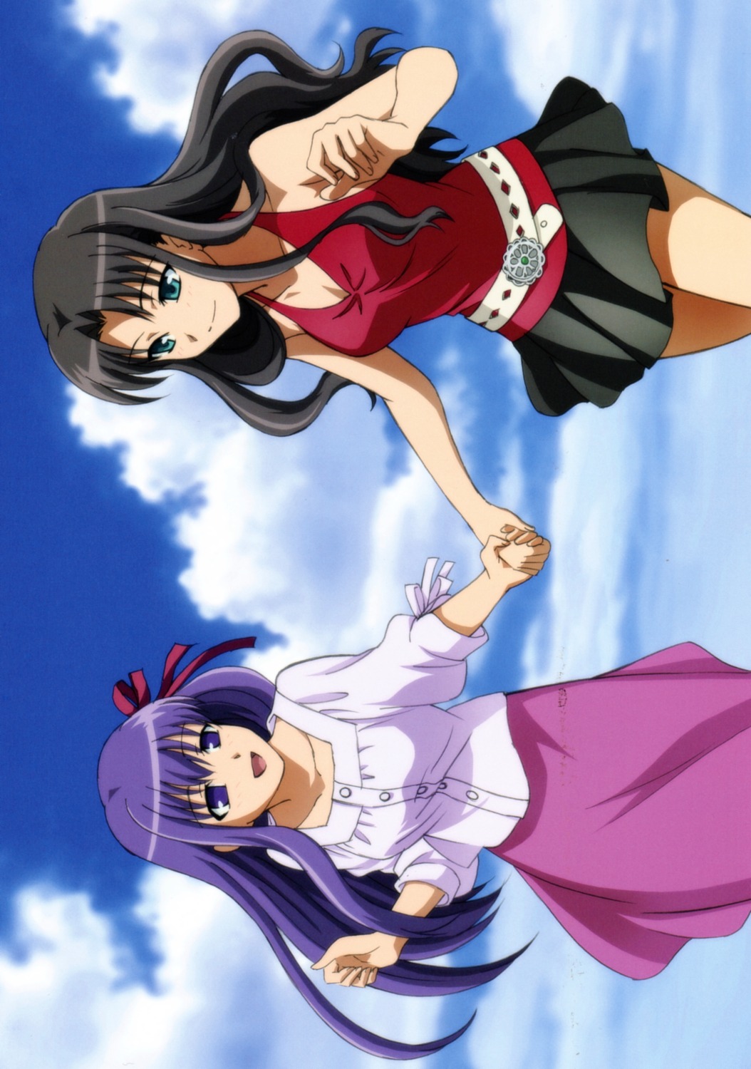 fate/stay_night matou_sakura toosaka_rin