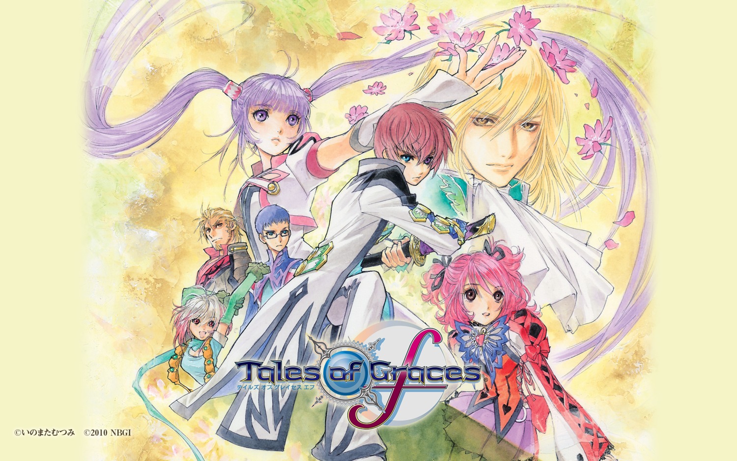 asbel_lhant inomata_mutsumi richard sophie_(tog) tales_of tales_of_graces wallpaper