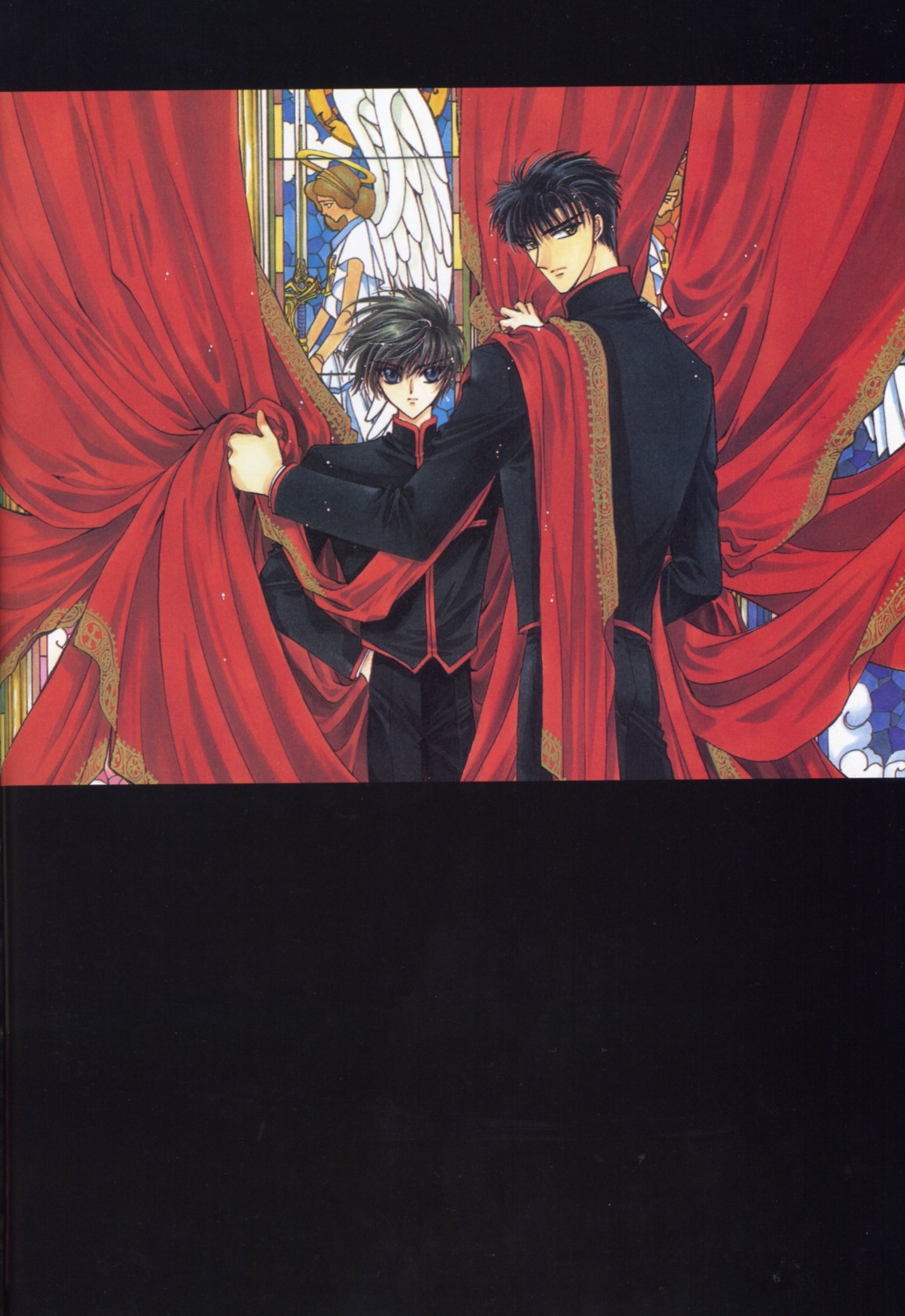 clamp male monou_fuuma shirou_kamui x