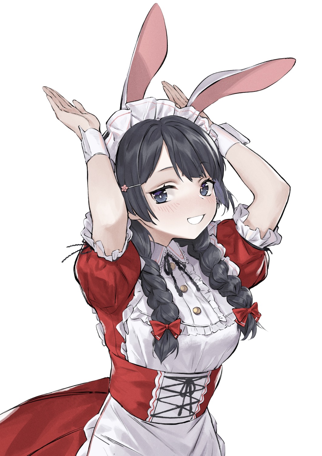 animal_ears bunny_ears nijisanji nishiro_ryoujin tsukino_mito