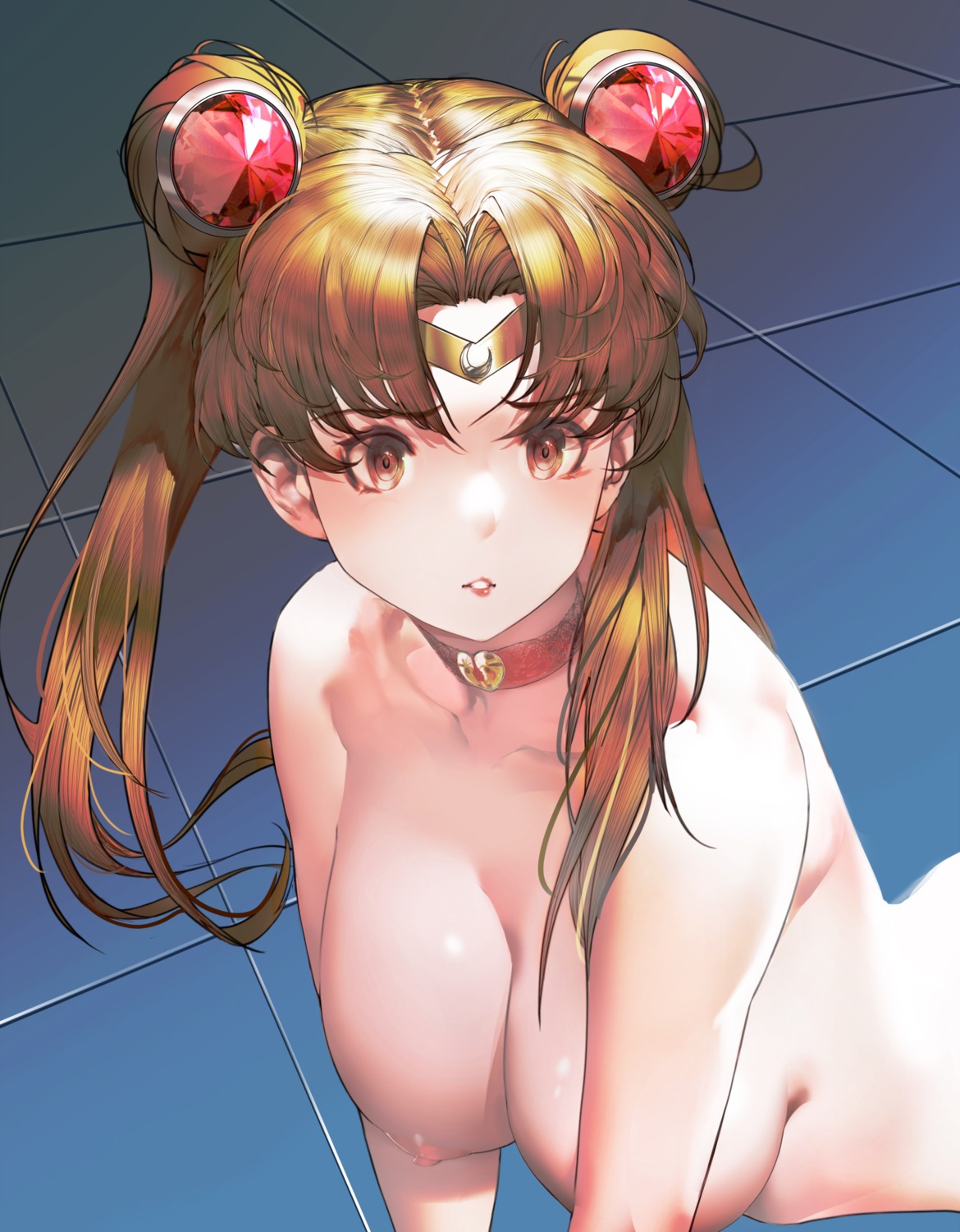 naked nipples sailor_moon tsukino_usagi xlnosearch_(xlxiaoluodiaofa)