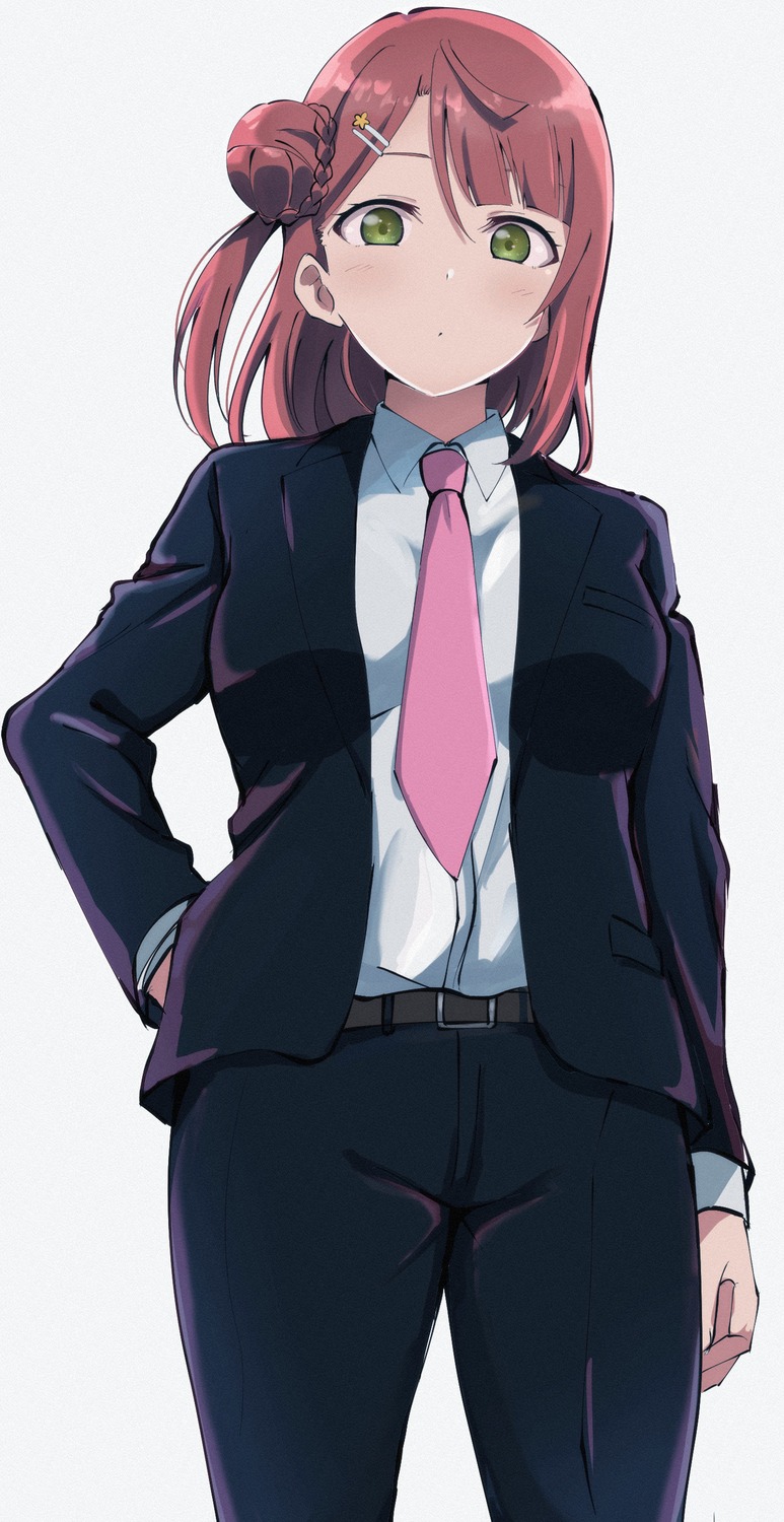 business_suit love_live!_nijigasaki_high_school_idol_club uehara_ayumu wewe