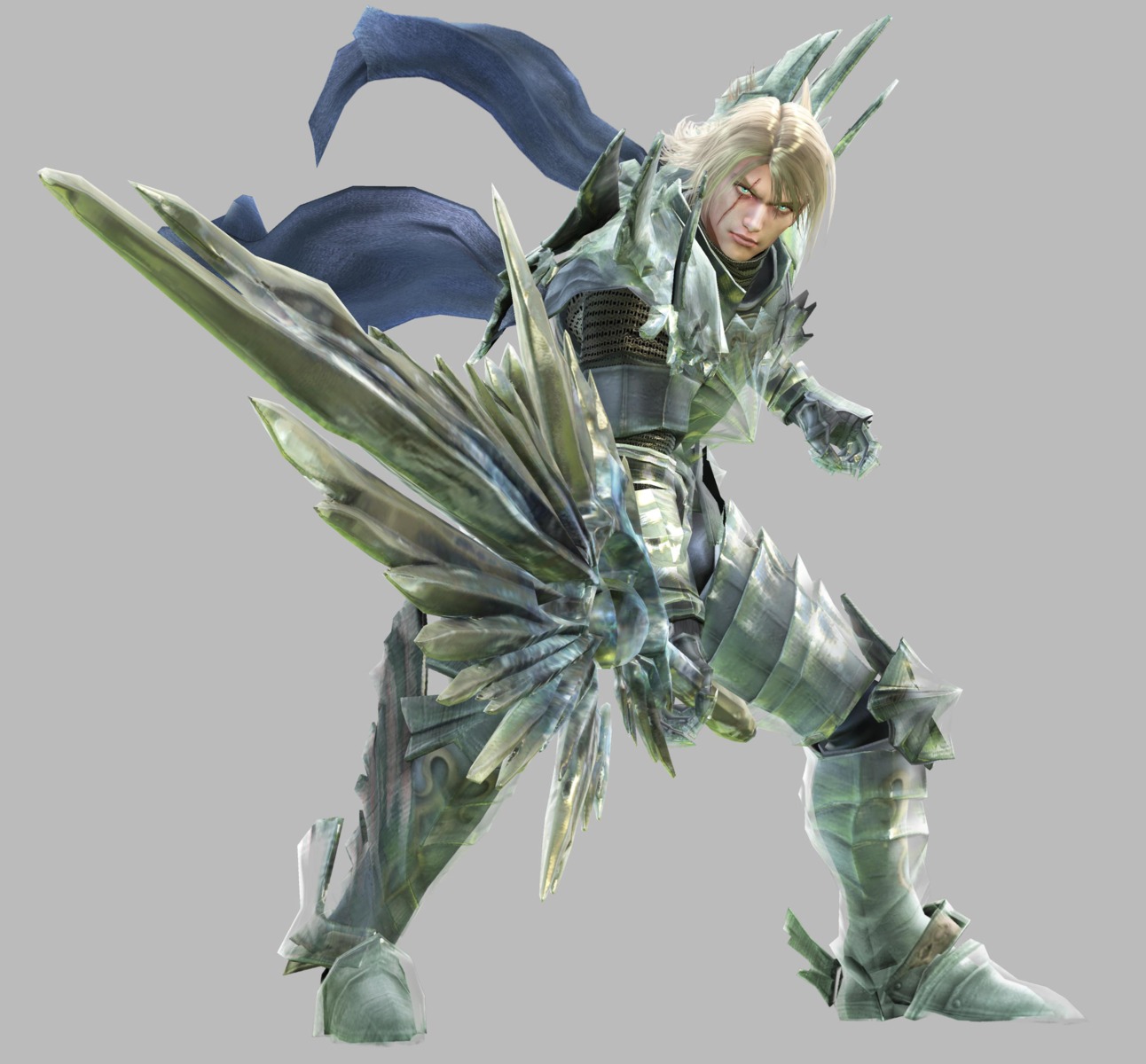 armor male siegfried_schtauffen soul_calibur soul_calibur_iv sword weapon