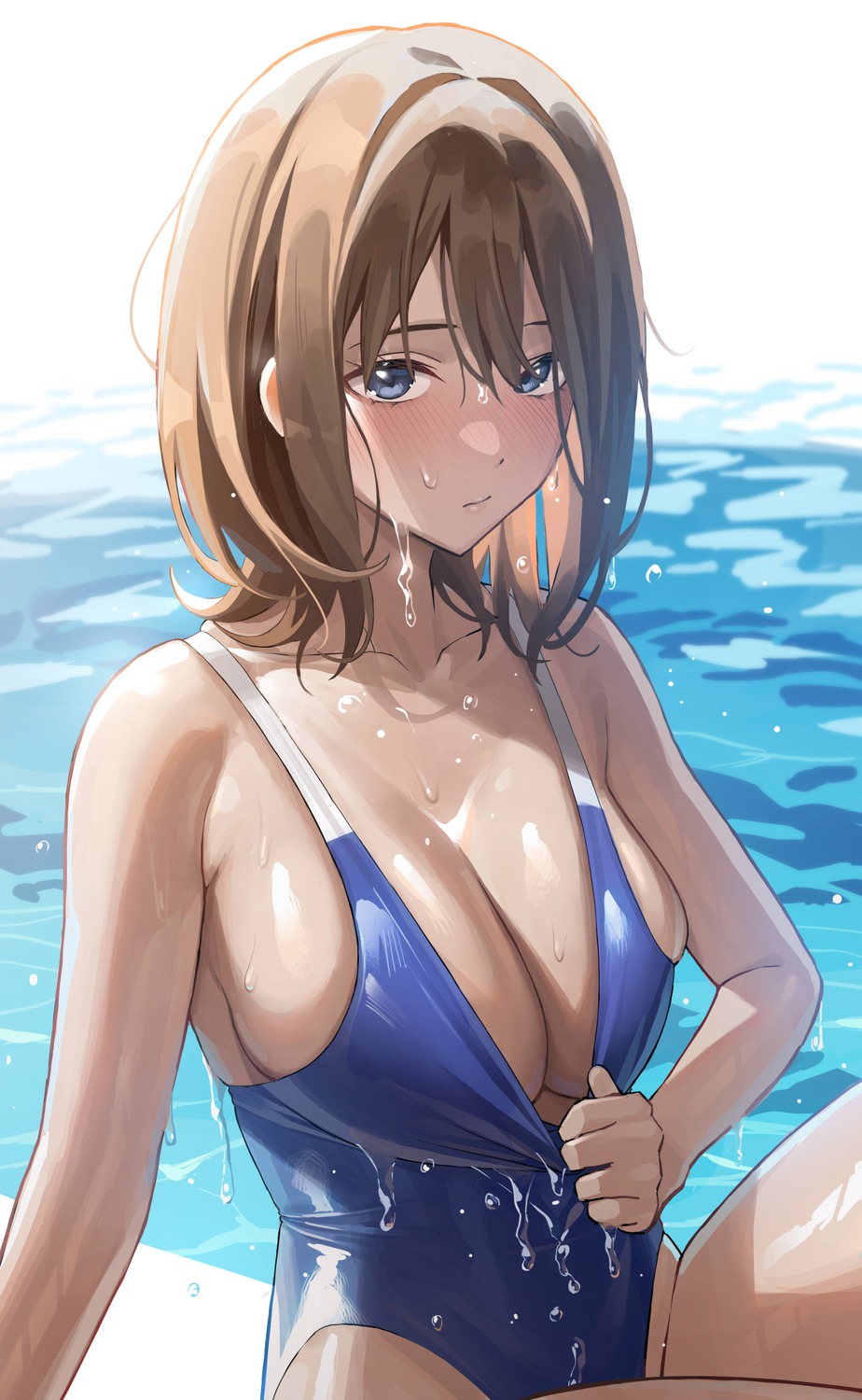 swimsuits taniguchi_daisuke wet