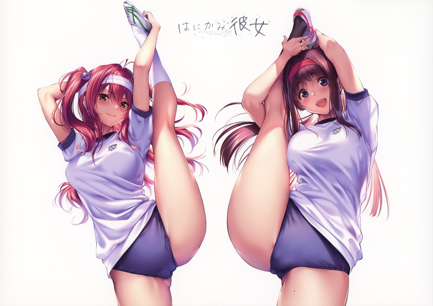 buruma cameltoe gym_uniform hanikami_kanojo hinoura_nanaka piromizu shizuki_neru