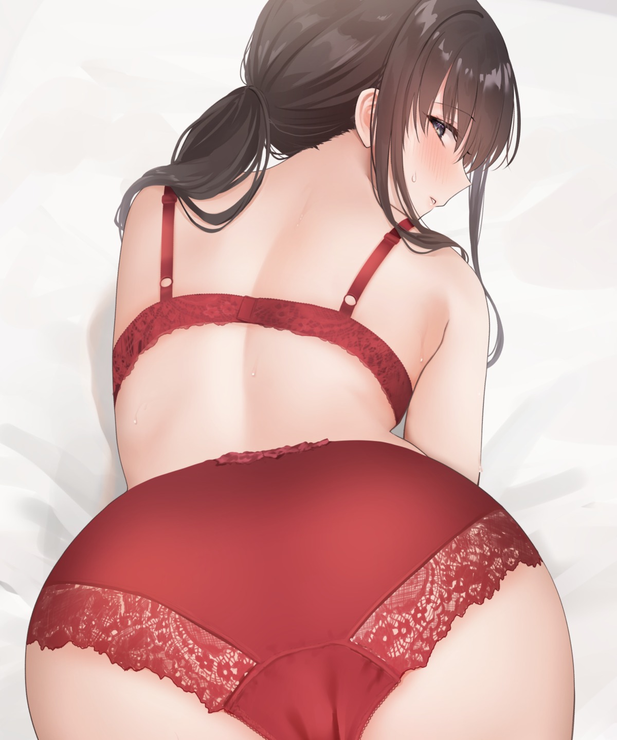 ass bra kayano_momo lingerie pantsu