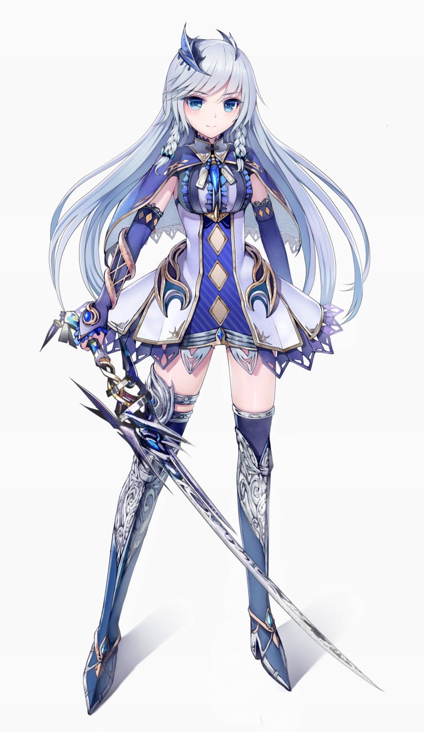 dress heels hisahisahisahisa sword thighhighs