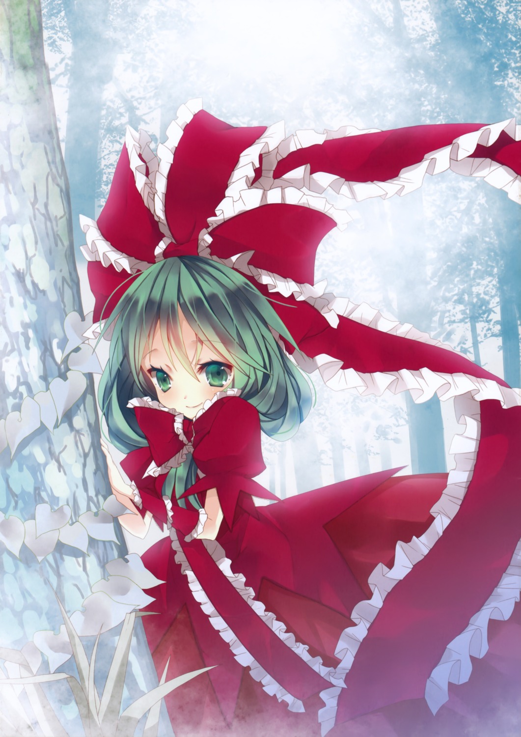 kagiyama_hina matsuda_shima stripe2 touhou