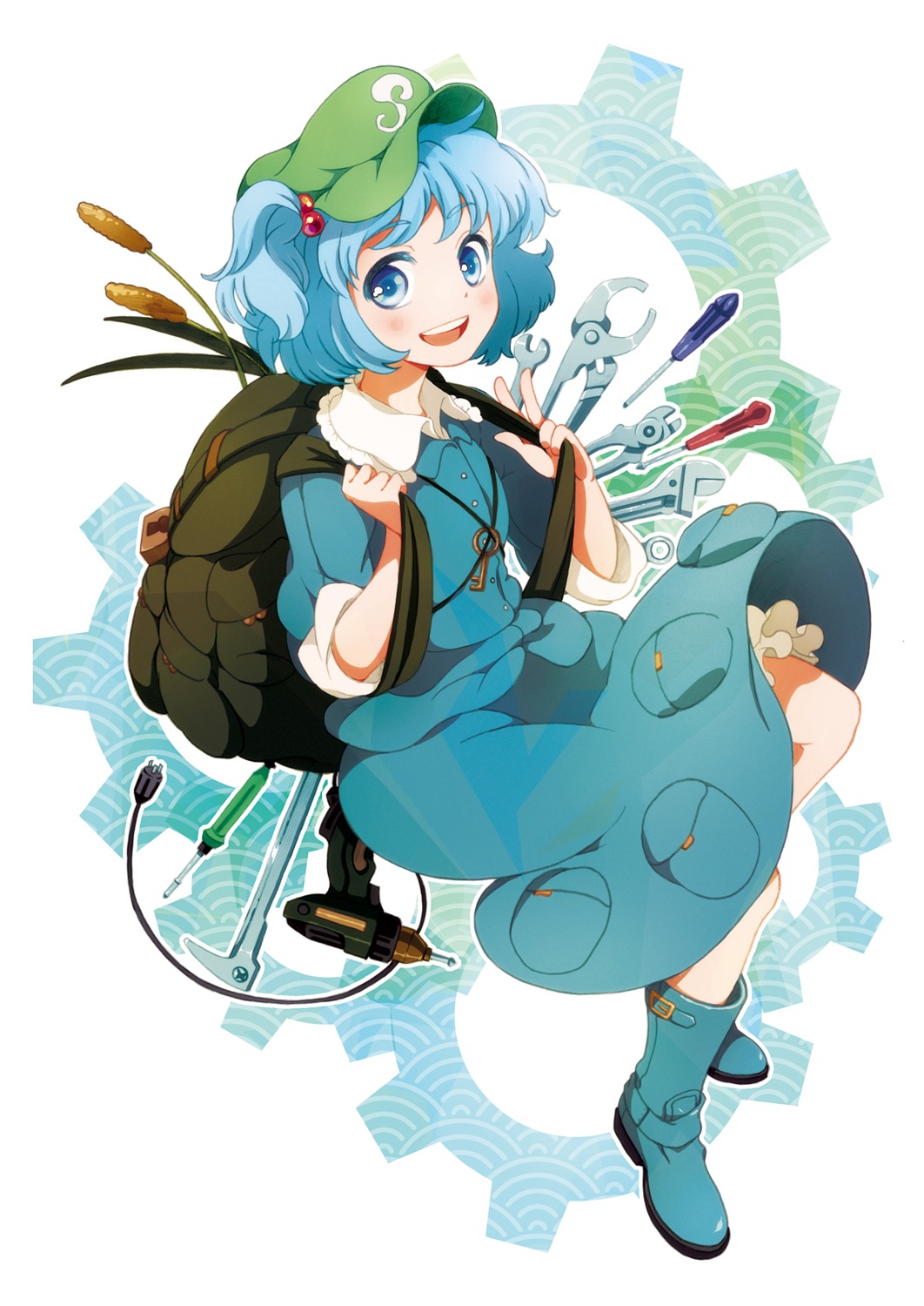 kawashiro_nitori pepepo touhou