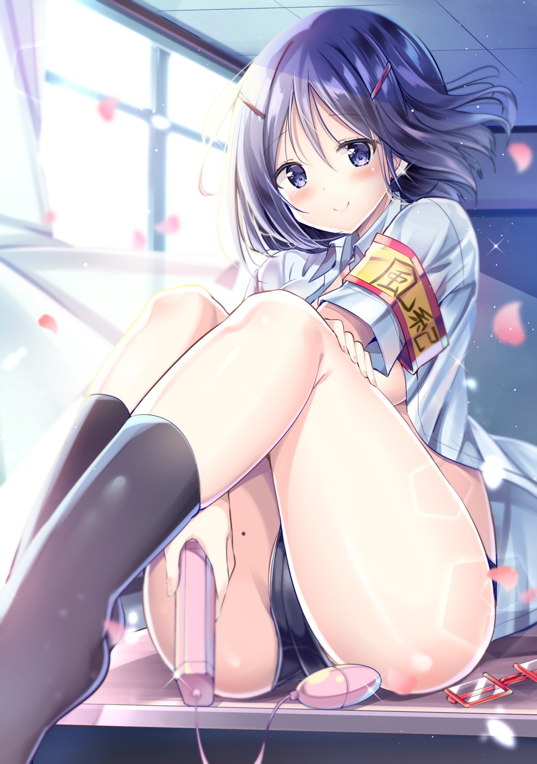 cameltoe kurou_(quadruple_zero) no_bra open_shirt pantsu vibrator watashi_no_tame_ni_nuginasai!