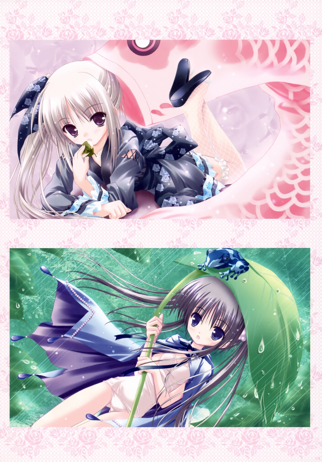 bell harukaze_setsuna lolita_fashion school_swimsuit swimsuits tinkerbell tinkle wa_lolita