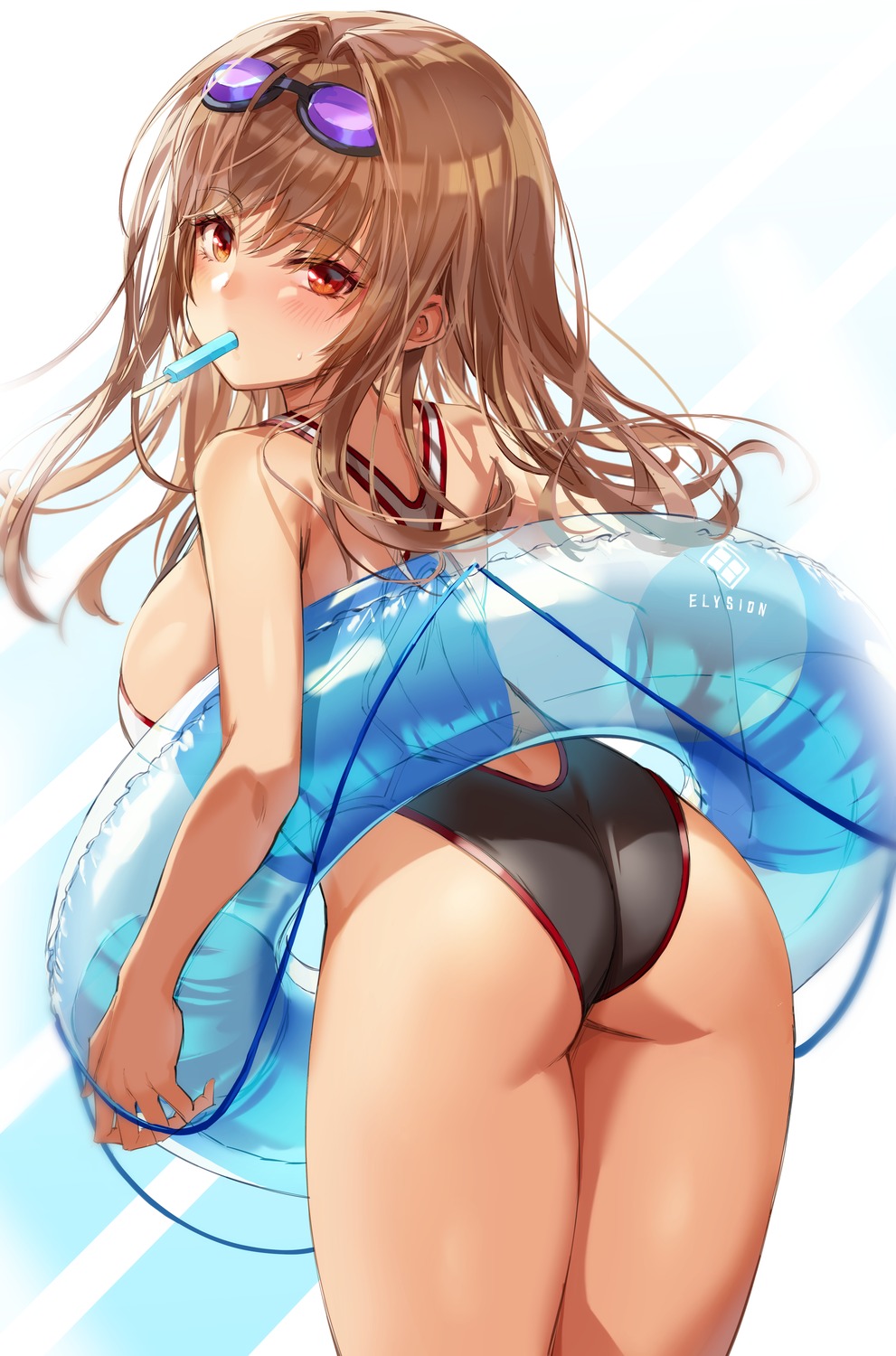 ass goddess_of_victory:_nikke michairu. rapi_(nikke) swimsuits