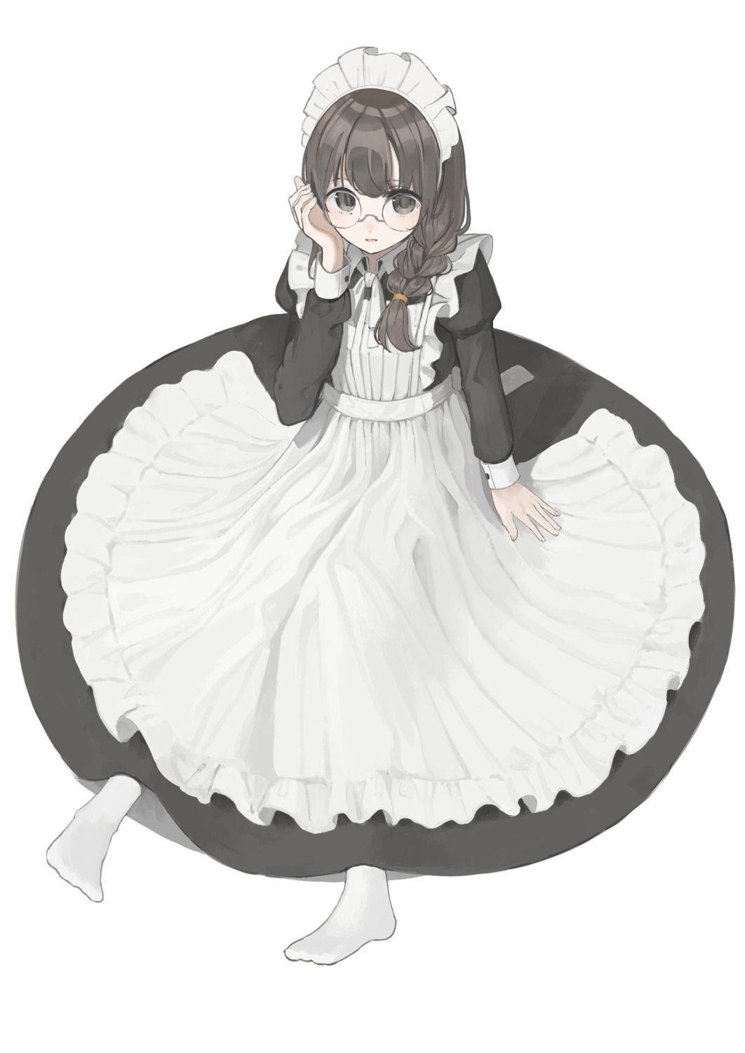 maid megane shii_(kairi-t-k0317)