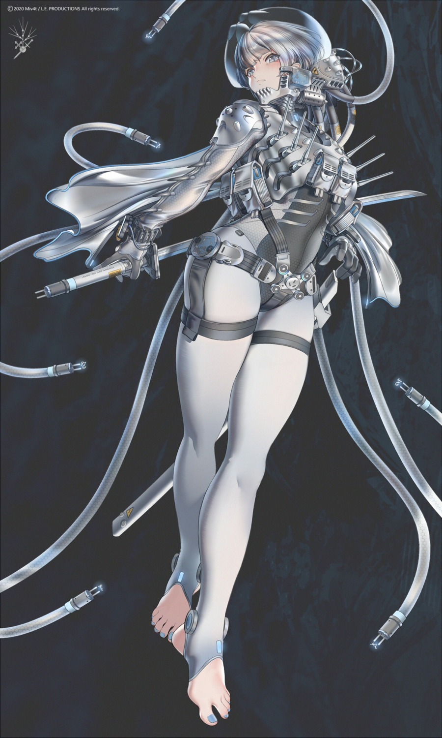 bodysuit garter miv4t sword weapon