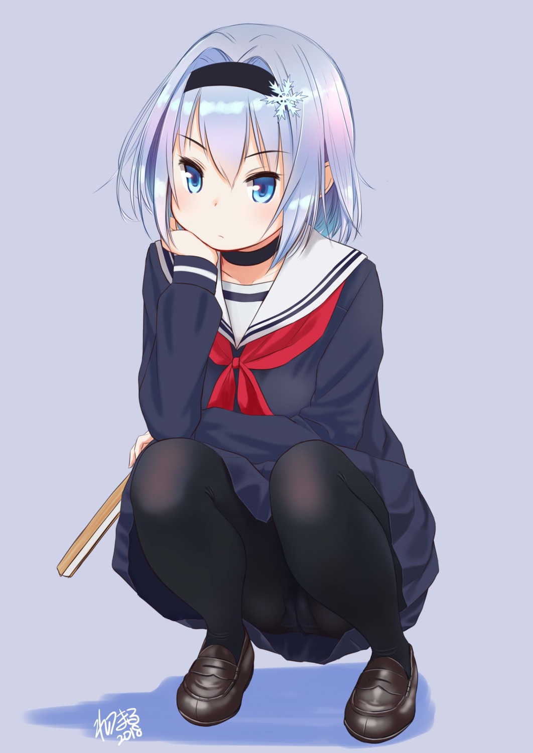 pantsu pantyhose retsu_maru ryuuou_no_oshigoto! seifuku sora_ginko