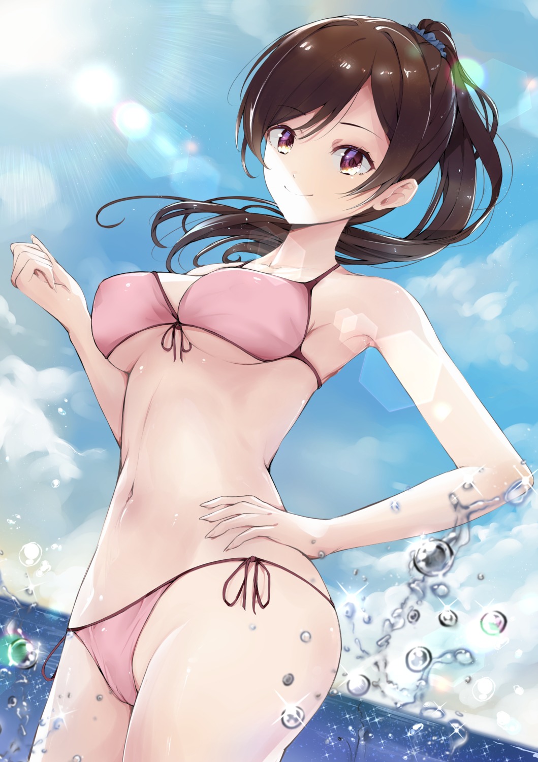 bikini cameltoe chark14 ichinose_chizuru kanojo_okarishimasu swimsuits