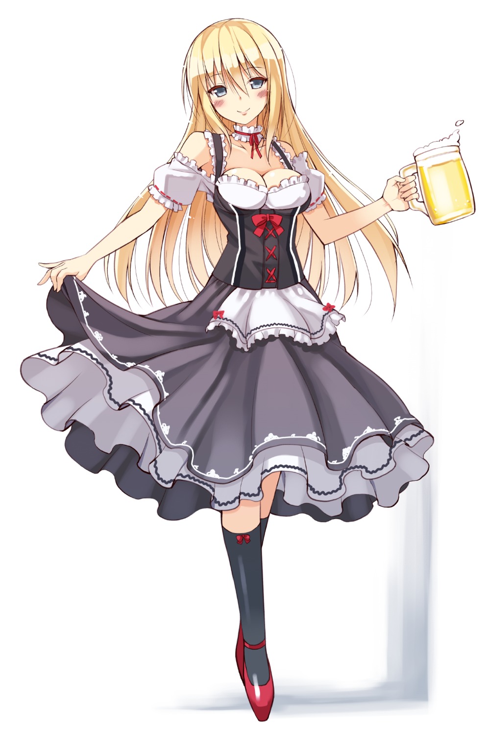 oota yuuichi kantai collection bismarck (kancolle) cleavage dress | #315800  | yande.re